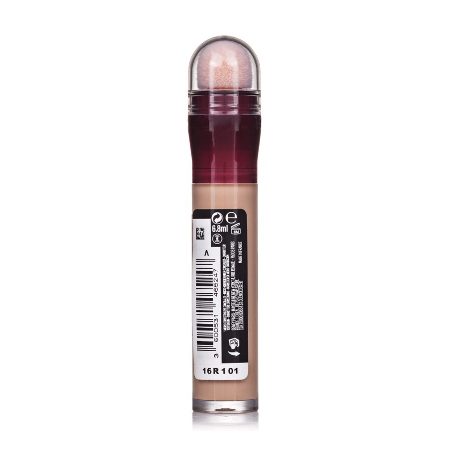 Консілер світлий бежевий Instant Eraser Multi-Use Concealer 07 Sand, 6.8 мл, Maybelline New York: ціни та характеристики