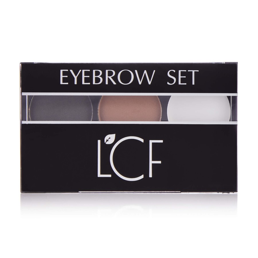 Набор для бровей Eyebrow Set темно-коричневый 02, LCF: цены и характеристики