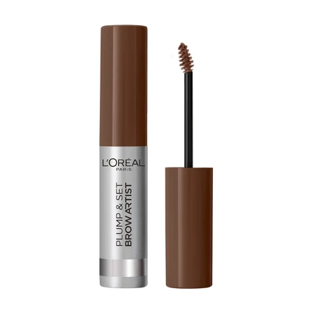 Тушь для бровей тёмный брюнет, Brow Plump & Set Plumper 108, 4.9 мл, L'Oreal Paris: цены и характеристики