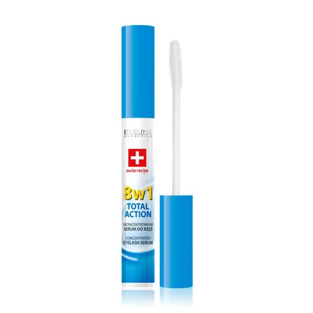 Концентрированная сыворотка для ресниц 8в1, Multi-Purpose Eyelash Serum Total Action, Eveline Cosmetics: цены и характеристики