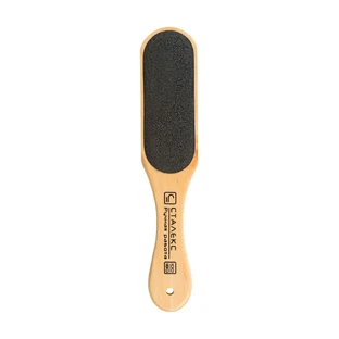 Терка для пят деревяная B&C 10type1 100/180 ABC10/1, Staleks