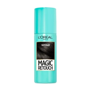 Тонуючий спрей тон 1 Чорний, Magic Retouch, 75 мл, L'Oreal Paris