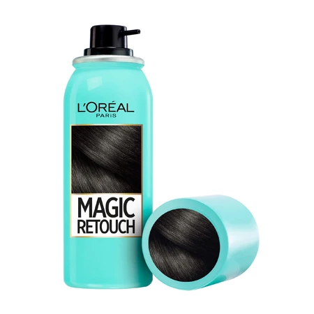 Тонуючий спрей тон 1 Чорний, Magic Retouch, 75 мл, L'Oreal Paris: ціни та характеристики