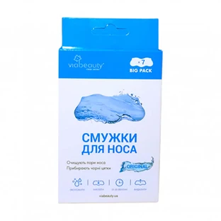 Очищающие полоски для носа 7 шт, Via Beauty