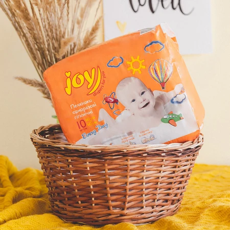 Пелюшки одноразові дитячи Joy Every Day, 60*60, 10шт: ціни та характеристики