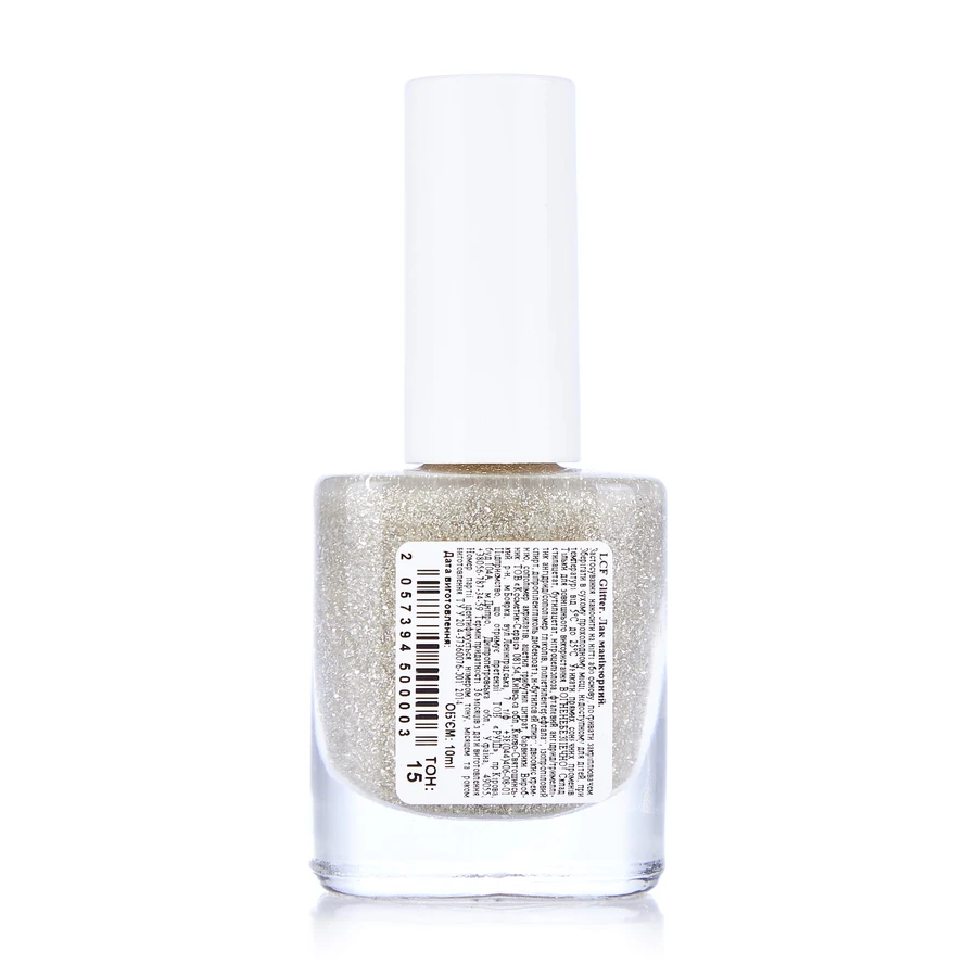 Лак маникюрный Glitter 10мл 15, LCF: цены и характеристики