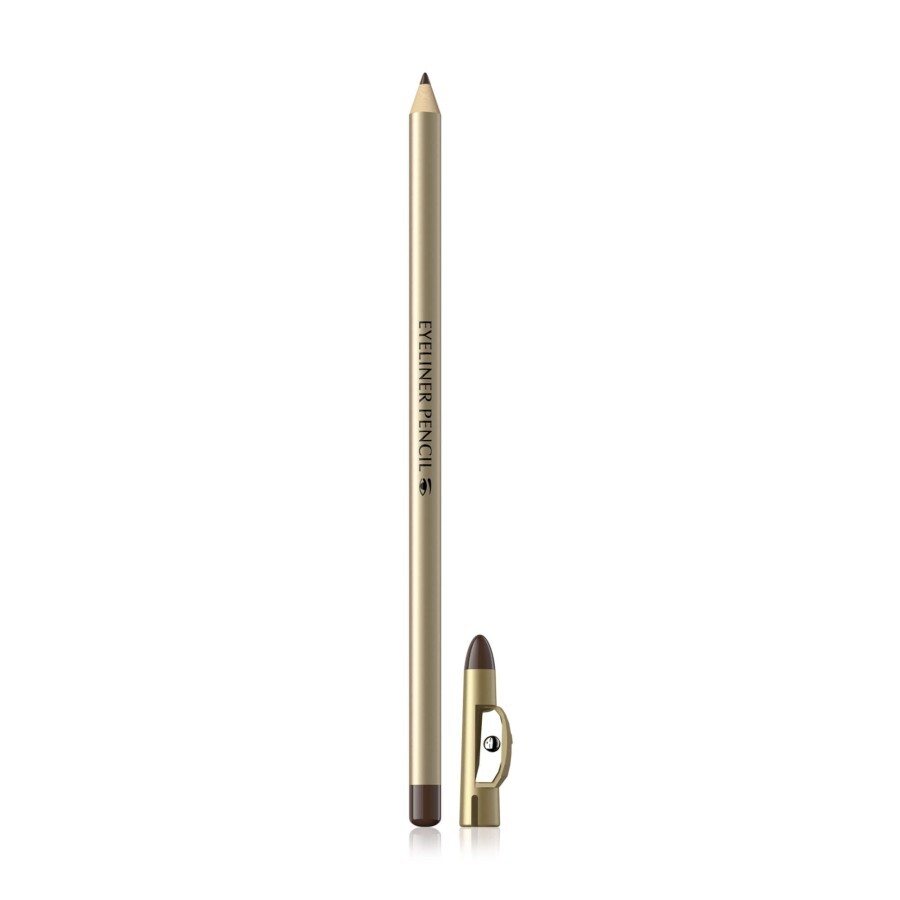 Карандаш д/глаз с точилкой Eyeliner Pencil коричневый, Eveline Cosmetics: цены и характеристики