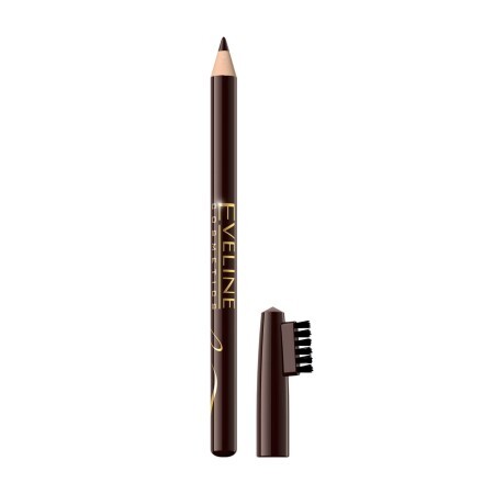 Олівець для брів Eyebrow Pencil Medium Brown, Eveline Cosmetics