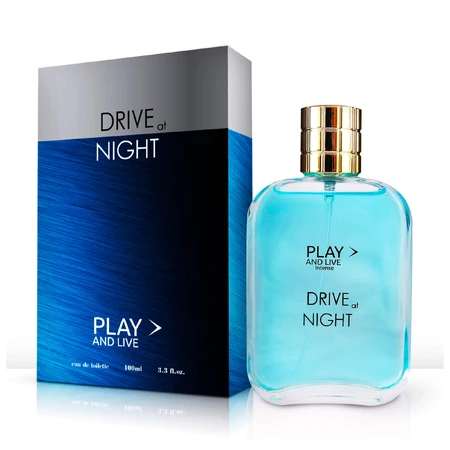 Туалетна вода чоловіча Intense Drive at Night 100мл, Play and Live: ціни та характеристики