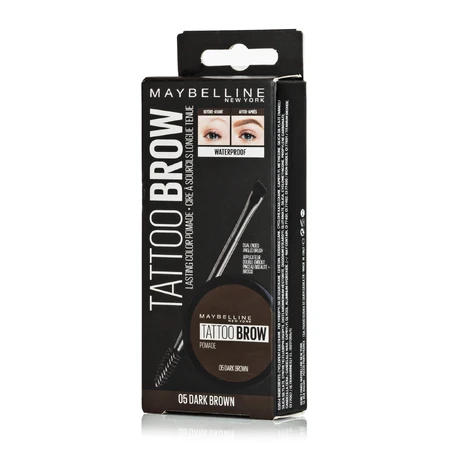 Стойкая помада для бровей Tatto Brow темно-коричневый, Maybelline New York: цены и характеристики