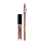 Помада для губ Oh! My Lips матовая жидкая 01 с карандашом, Eveline Cosmetics: цены и характеристики