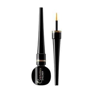 Підводка для очей Селебріті водостійка чорна, Eveline Cosmetics