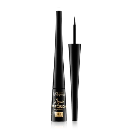 Подводка для глаз Liguid Precision 2000 черная, Eveline Cosmetics: цены и характеристики