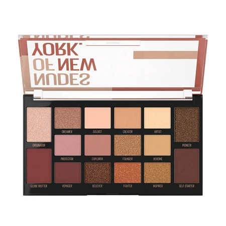Палетка теней для век с 16 оттенков New York Nudes, Maybelline New York: цены и характеристики
