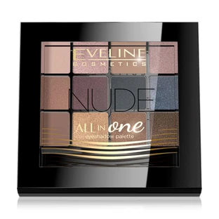 Палитра теней д/век Олл ин Ван Нюд 01 12гр, Eveline Cosmetics