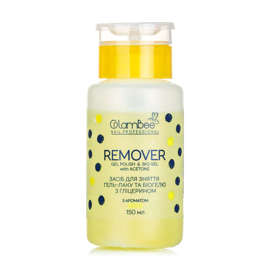 Жидкость для снятия гель-лака и биогеля Remover Дыня150 мл, GlamBee: цены и характеристики