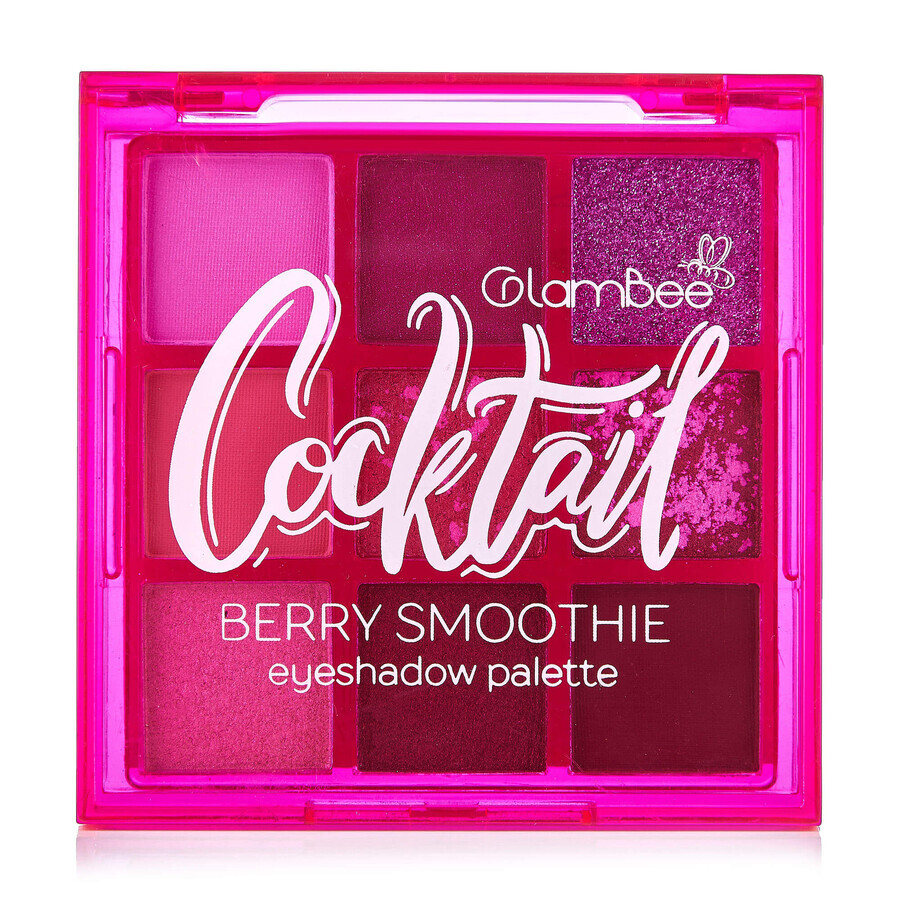 Палетка теней для глаз Berry Smoothie Cocktail тон 02, 9г, GlamBee: цены и характеристики