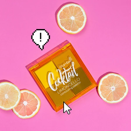 Палетка контурінг Lіmoncello Cocktail, 14г, GlamBee: ціни та характеристики