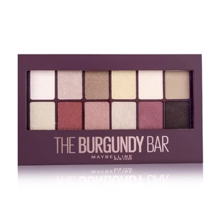 Палетка теней для век The Burgundy Bar 12 в 1, Maybelline New York