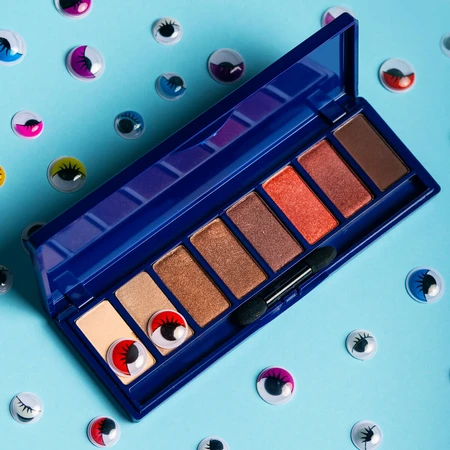 Палетка тіней для повік Pop Look 02, 1,2г, GlamBee: ціни та характеристики