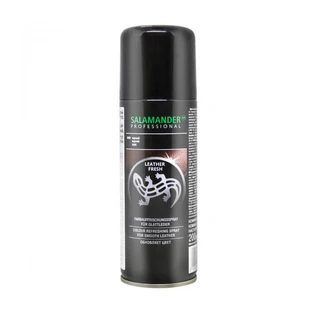 Аэрозоль Leather Fresh для гладкой кожи черный 200 мл, Salamander