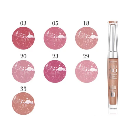 Блиск д/губ 3Д з еффектом бальзаму 33, Bourjois: ціни та характеристики