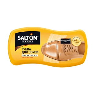 Губка волна для гладкой кожи бесцветная, SALTON