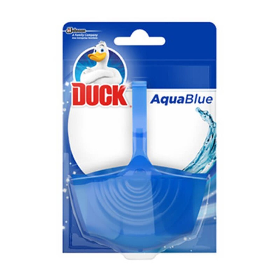 Подвесной очиститель для туалета 40 г Аква Синий, Duck: цены и характеристики