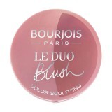 Рум'яна Le Duo Blush Color Sculpting, 2.4 г подвійні 01, Bourjois