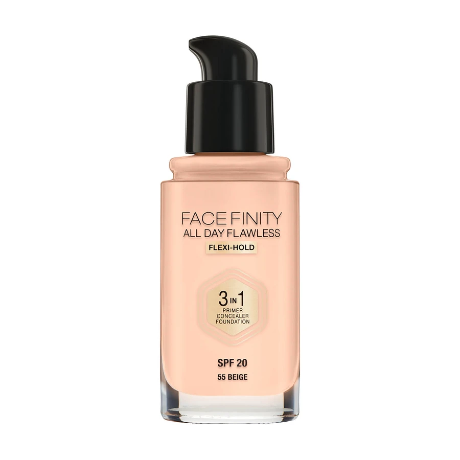 Тональна основа Facefinity 3в1 тон 55, Max Factor: ціни та характеристики