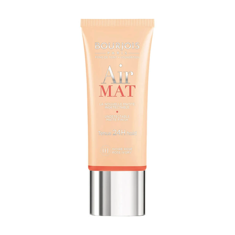 Тональна основа матова стійка Air Mat 24H 30 мл, тон 01, Bourjois: ціни та характеристики