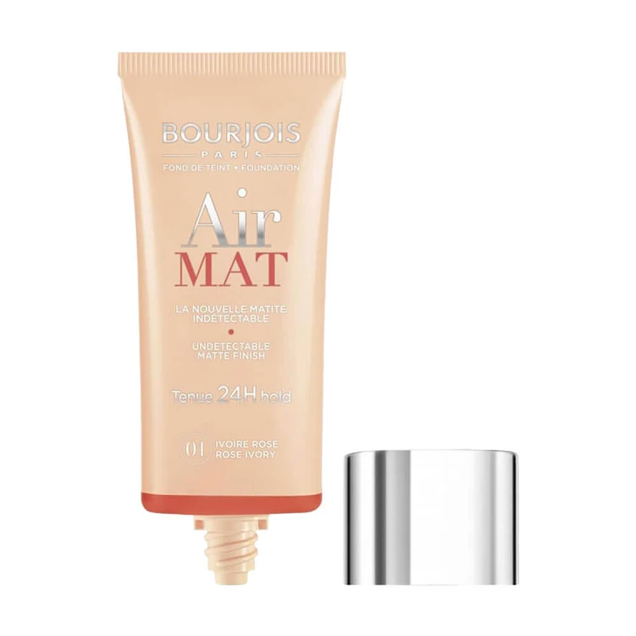 Тональна основа матова стійка Air Mat 24H 30 мл, тон 01, Bourjois: ціни та характеристики