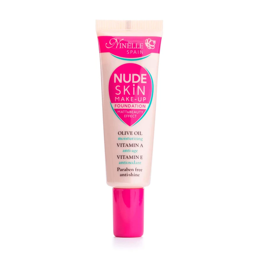 Тональний крем Nude Skin Make-up тон 202, Ninelle: ціни та характеристики