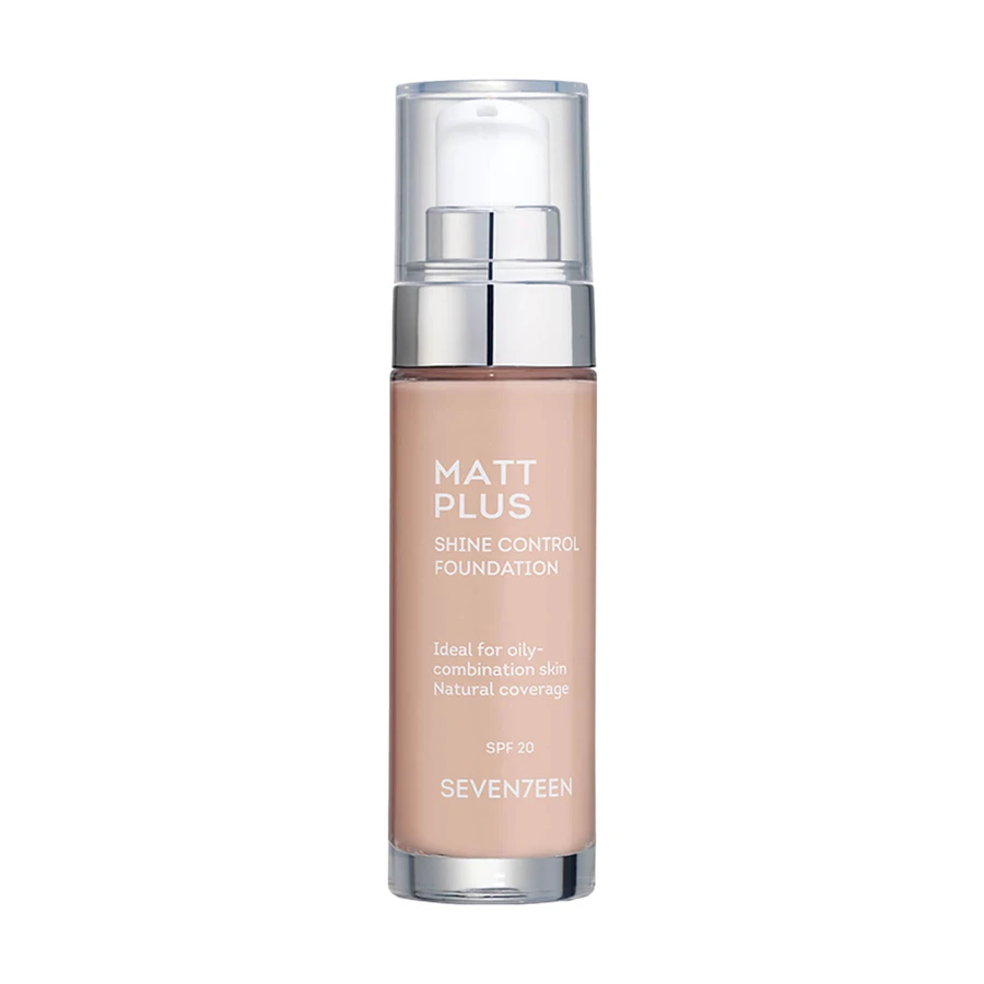 Тональный крем с дозатором Matt Plus, Light Beige-1, Seventeen: цены и характеристики