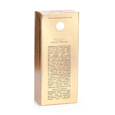 Туалетная вода женская GOLDEN GLOW 50мл, Entity: цены и характеристики
