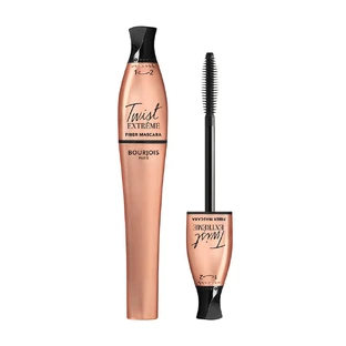 Туш для вій Twist Extreme Fiber Mascara подовження об'єм та розділення, чорна, Bourjois