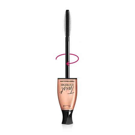 Туш для вій Twist Extreme Fiber Mascara подовження об'єм та розділення, чорна, Bourjois: ціни та характеристики