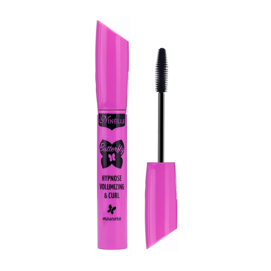 Тушь для ресниц объем и подкручивание тонких ресниц, Butterfly Hypnose Volumizing & Cur, Ninellel: цены и характеристики