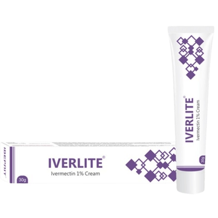 Крем Иверлит 1% (Iverlite crem), 30 г: цены и характеристики
