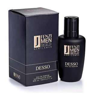 Парфюмированная вода мужская Desso Gold Gentleman 100мл, Jfenzi