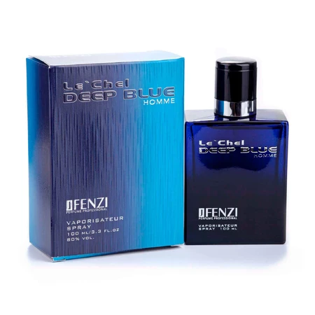 Парфумована вода чоловіча Le Chel Deep Blue 100мл, Jfenzi: ціни та характеристики