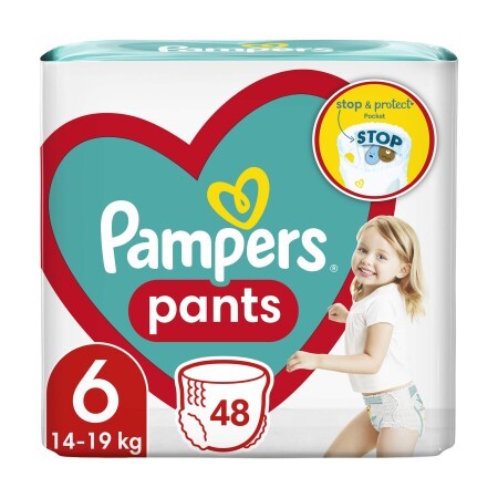 Підгузки-трусики Pampers Pants р.6, 15+ кг, 48 шт.