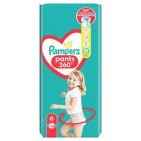 Подгузники-трусики Pampers Pants р.6, 14-19 кг, 48 шт.: цены и характеристики