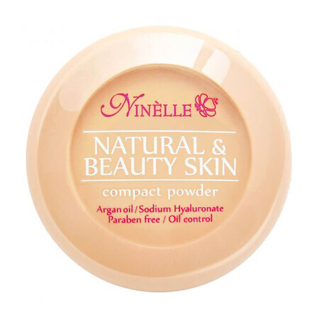 Пудра компактная Natural & Beauty Skin 32, 8г, Ninelle