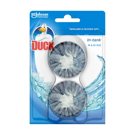Таблетки для туалету Морський 2*50г, Duck: ціни та характеристики