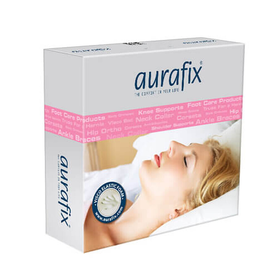Ортопедическая подушка Aurafix (Аурафикс) 862 для сна маленькая (50х30х10/8 см): цены и характеристики