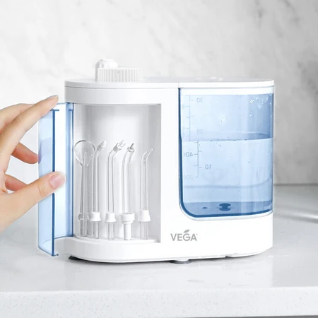 Іригатор ротової порожнини Vega VT-2000 стаціонарний (білий): ціни та характеристики