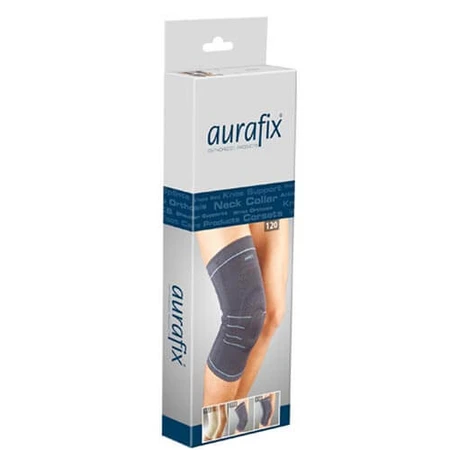 Наколінник Aurafix (Аурафікс) 114 з 4 ребрами жорсткості і силіконовим кільцем Размер изделия - M: ціни та характеристики