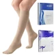 Компрессионные гольфы Belsana Classic E 1 класс, закрытый носок, бежевые