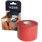 Кинезиотейп Vizor (Визор) 7119, 5м*5см, красный